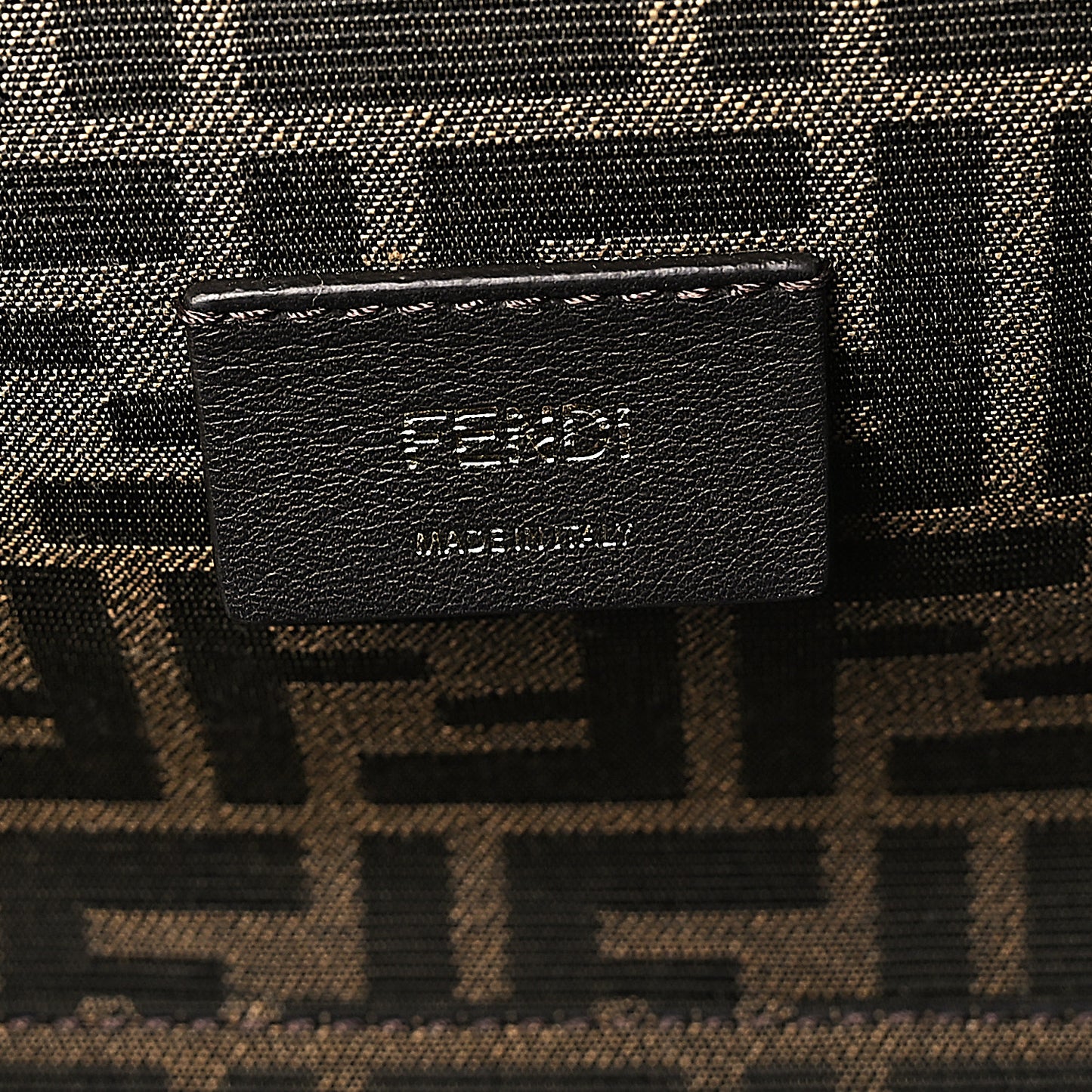 Shiny Nappa Small Fendi First Spring Turquoise