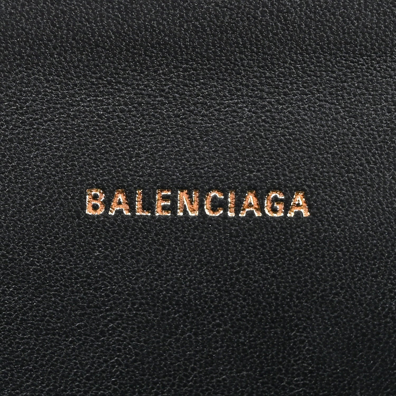 Balenciaga Shiny Calfskin Crocodile Embossed Hourglass Top Handle Bag XS Black 6 of 12