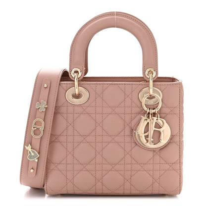 Christian Dior Lambskin Cannage Small My ABCDior Lady Dior Fard 1 of 11