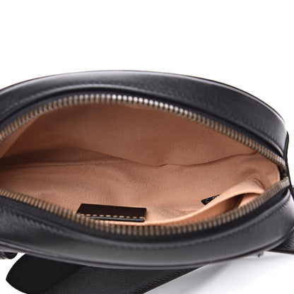 Gucci Calfskin Matelasse GG Marmont Belt Bag 85 34 Black 5 of 10