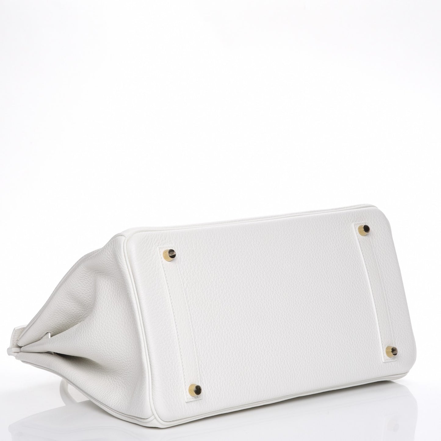 Taurillon Clemence Birkin 35 White