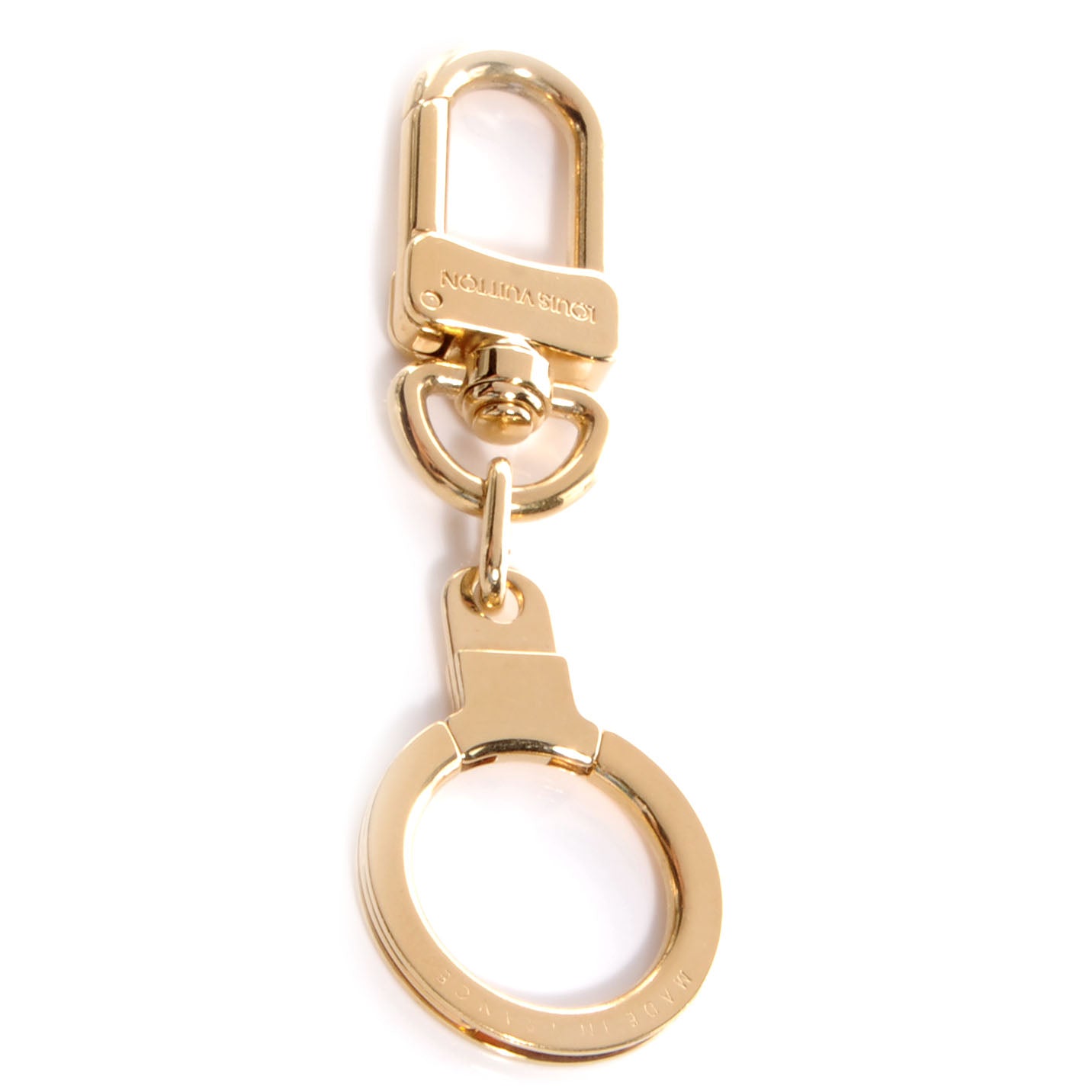 Louis Vuitton Pochette Extender Key Ring Gold 1 of 4