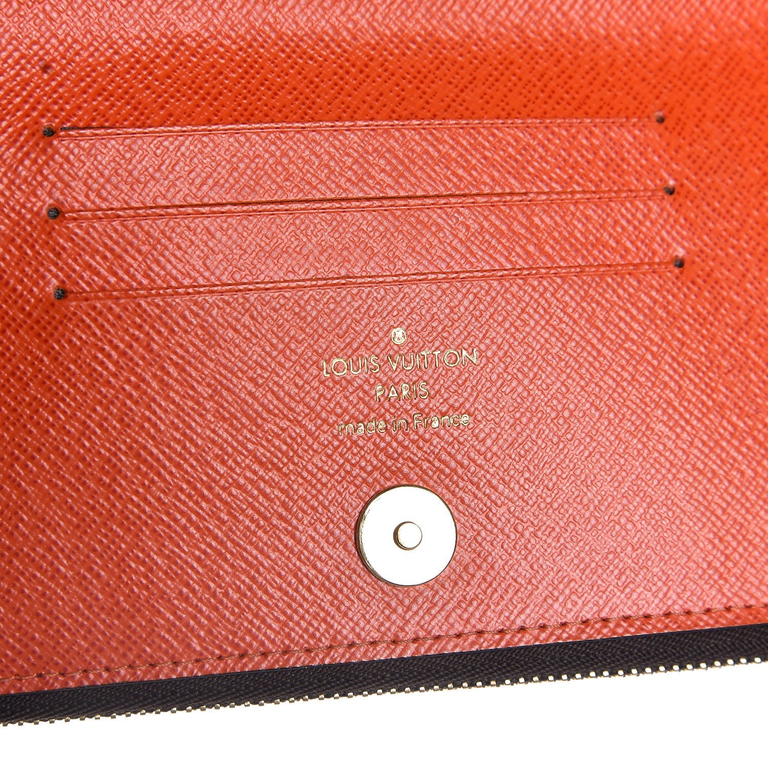 Louis Vuitton Monogram Compact Adele Wallet Piment 6 of 8