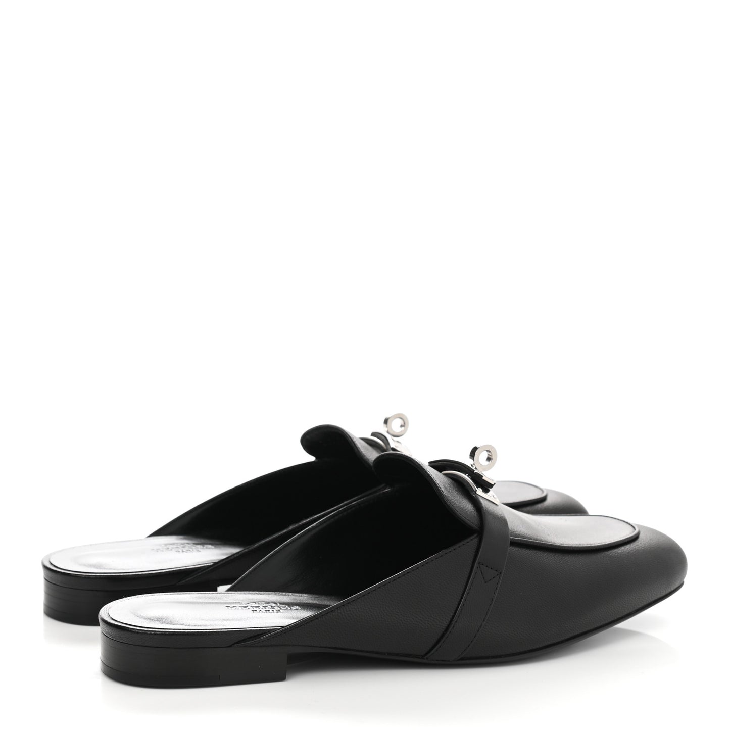 Goatskin Oz Mules 38.5 Black
