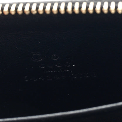 Gucci Microguccissima Zip Around Card Case Black 6 of 6