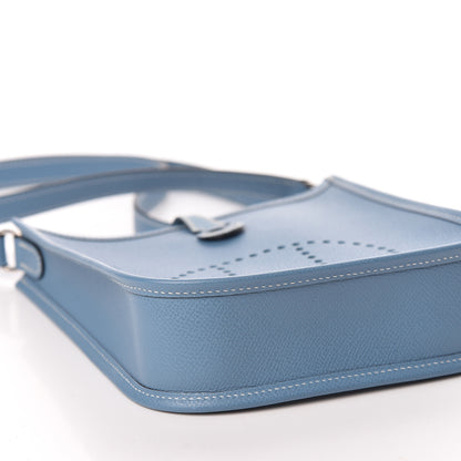 Hermes Epsom Evelyne TPM Blue Jean 9 of 10