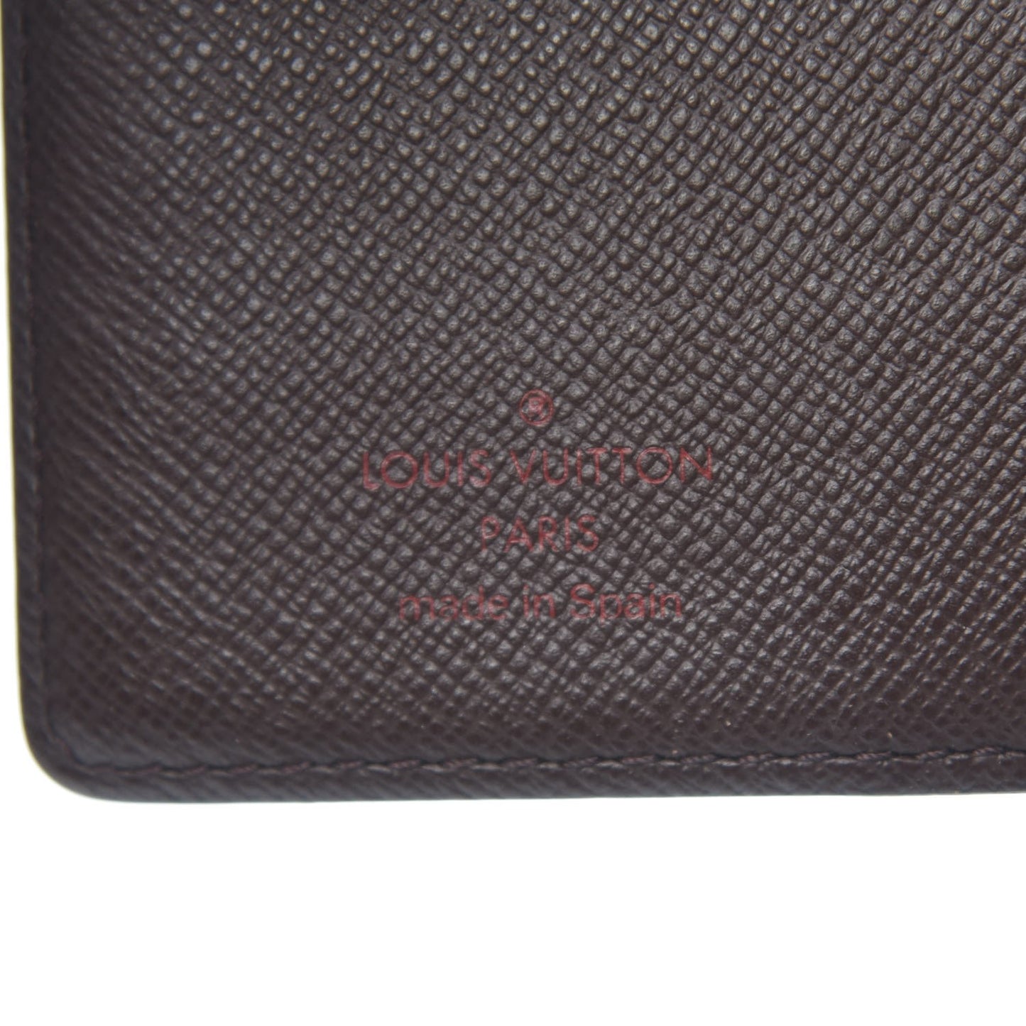 Damier Ebene Small Ring Agenda Cover