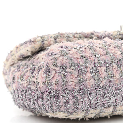 Chanel Tweed Medium Single Flap Pink 9 of 11