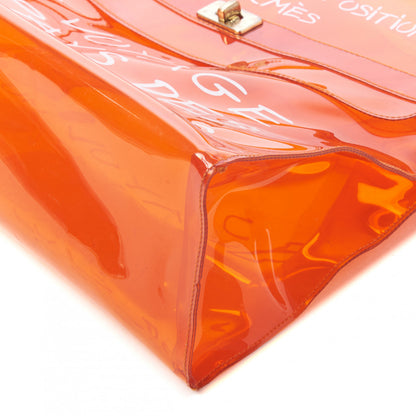 Hermes Vinyl Souvenir De L'Exposition Kelly Orange 5 of 7