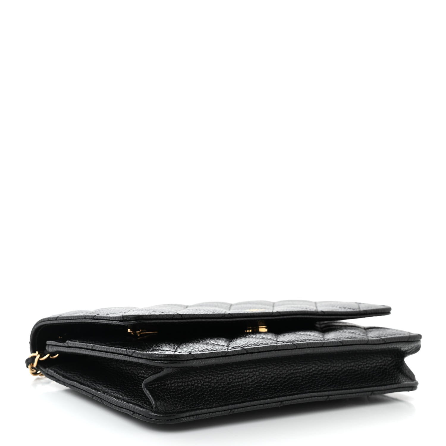 Chanel Caviar Quilted Wallet on Chain WOC Black 4 of 12