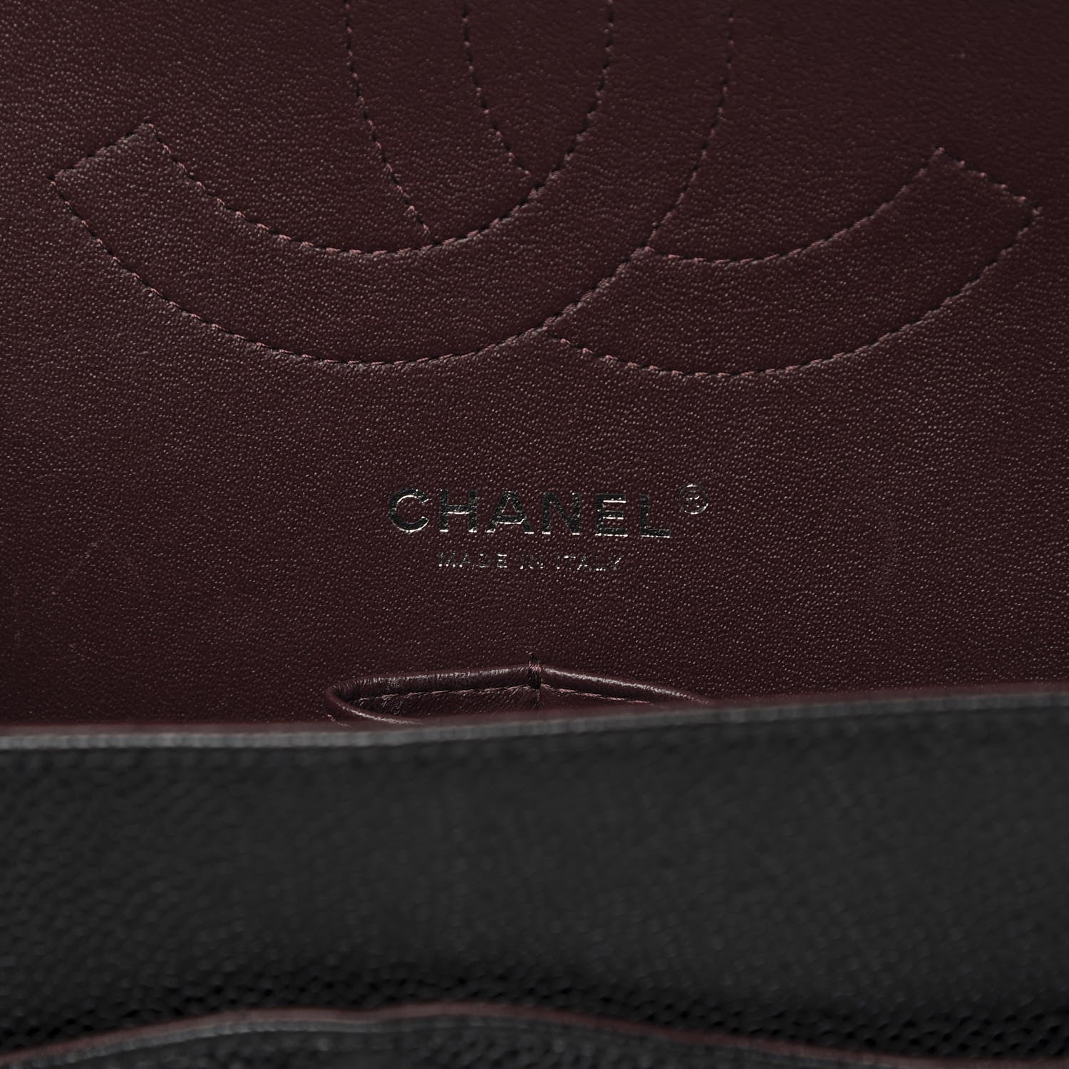 Chanel Caviar Quilted Jumbo Double Flap Black 6 of 11