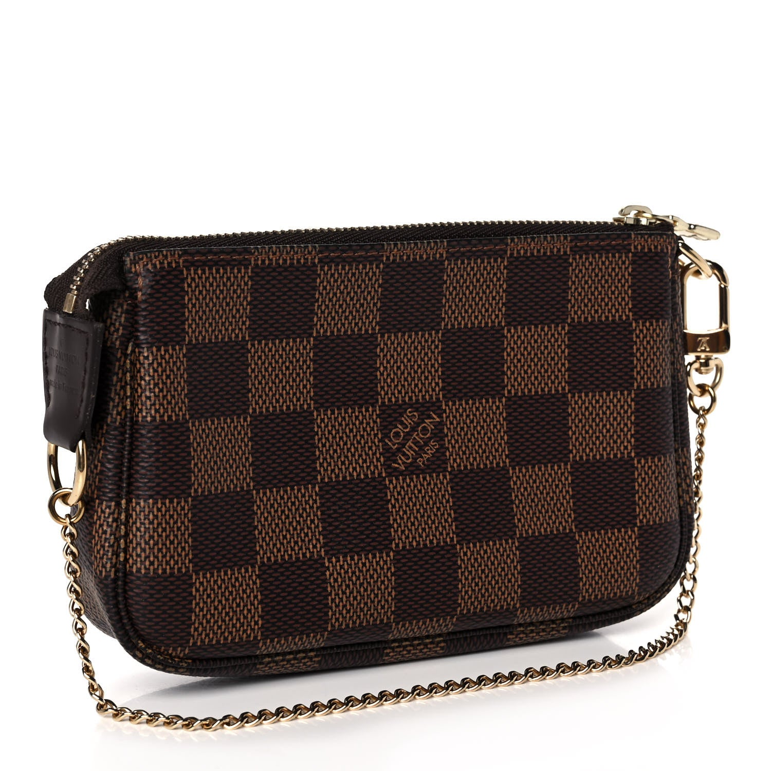 Louis Vuitton Damier Ebene Mini Pochette Accessories 3 of 10