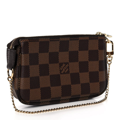 Louis Vuitton Damier Ebene Mini Pochette Accessories 3 of 10