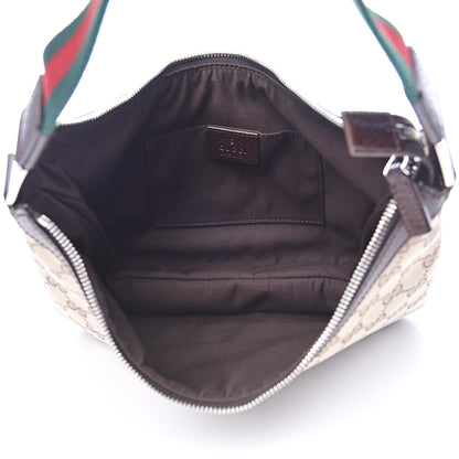 Gucci Monogram Medium Pop Hobo Dark Brown 5 of 9