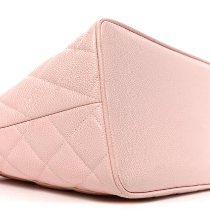 Chanel Caviar Quilted Medallion Tote Light Pink 8 of 10