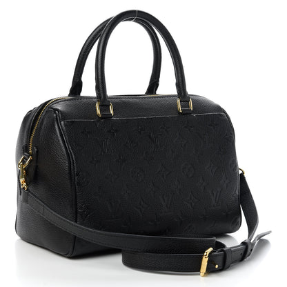 Louis Vuitton Empreinte Speedy Bandouliere 25 NM Black 3 of 11