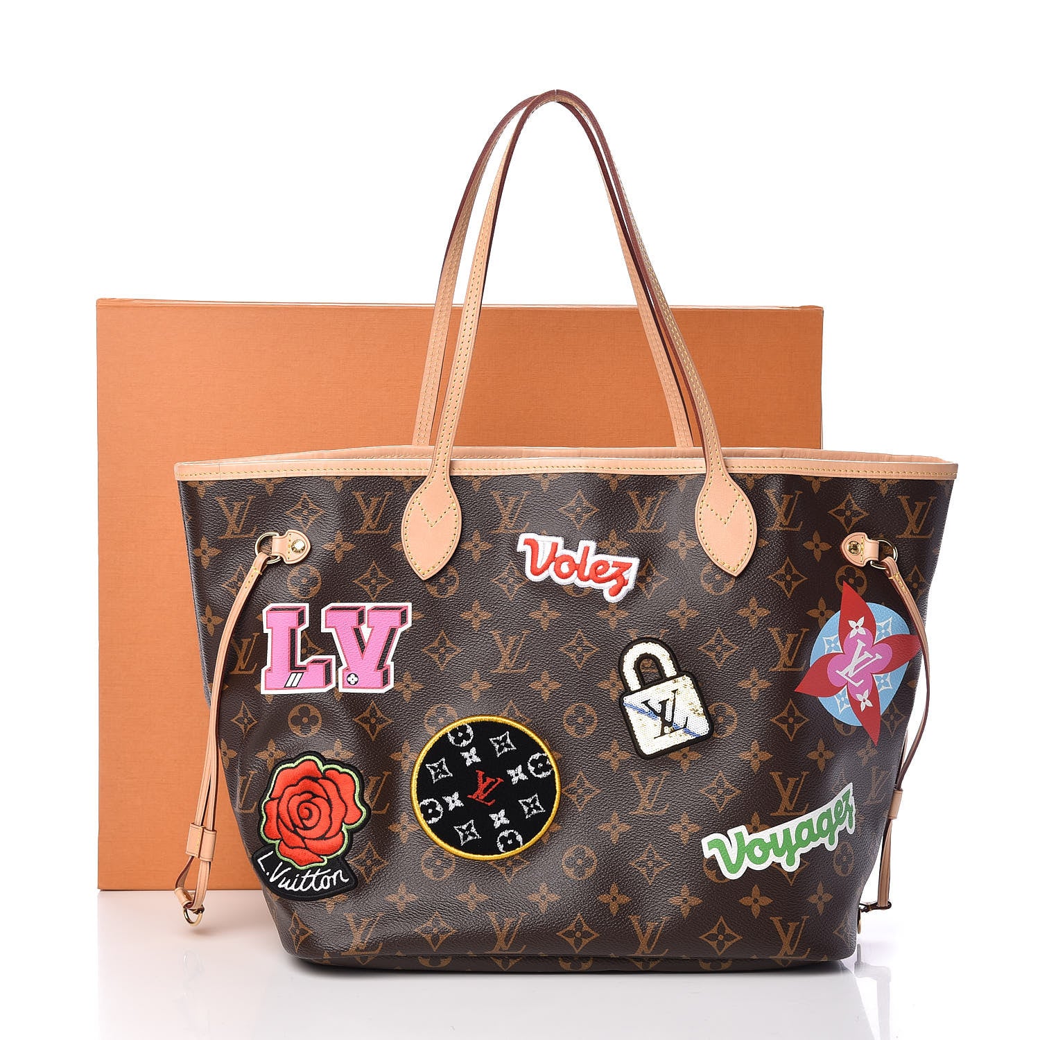 Louis Vuitton Monogram Travel Stickers Neverfull MM 12 of 12