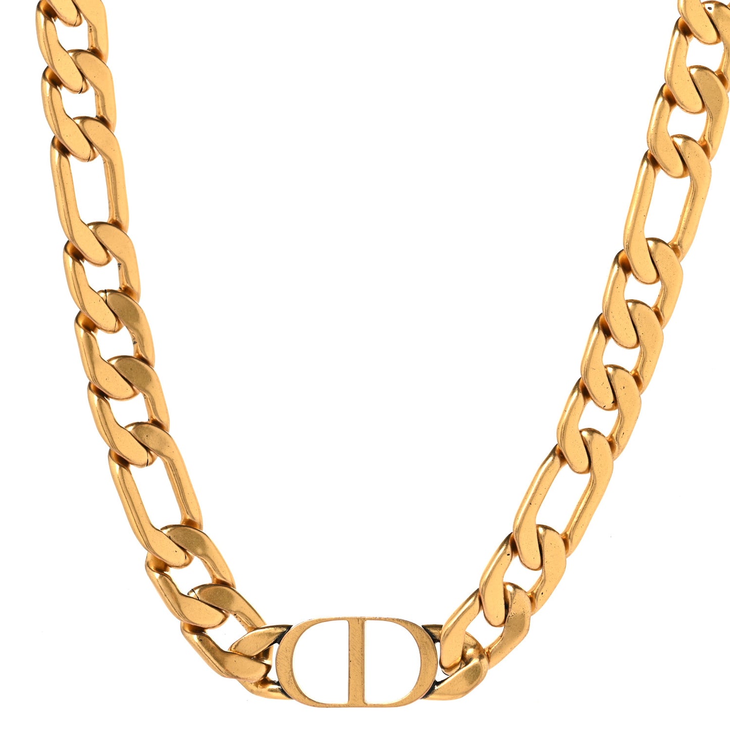 Metal Danseuse Etoile Chain Choker Necklace Gold