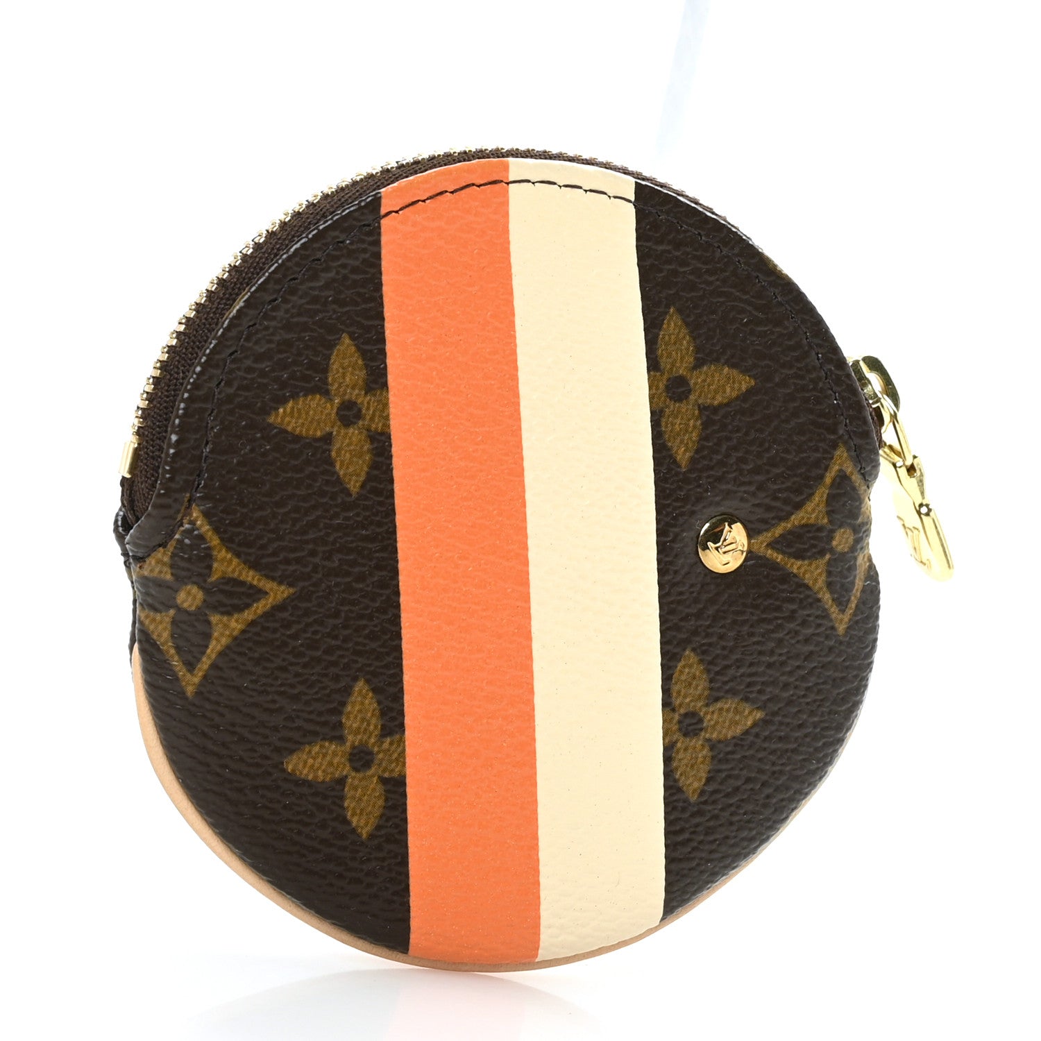Louis Vuitton Monogram Groom Round Coin Purse 3 of 6