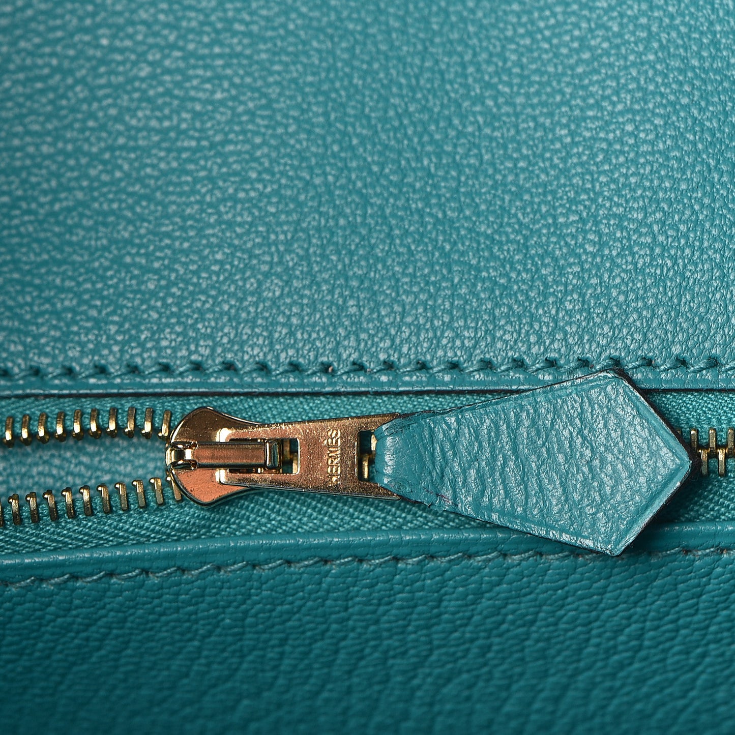Chevre Mysore Horseshoe Birkin 30 Bleu Hydra Bleu Paon