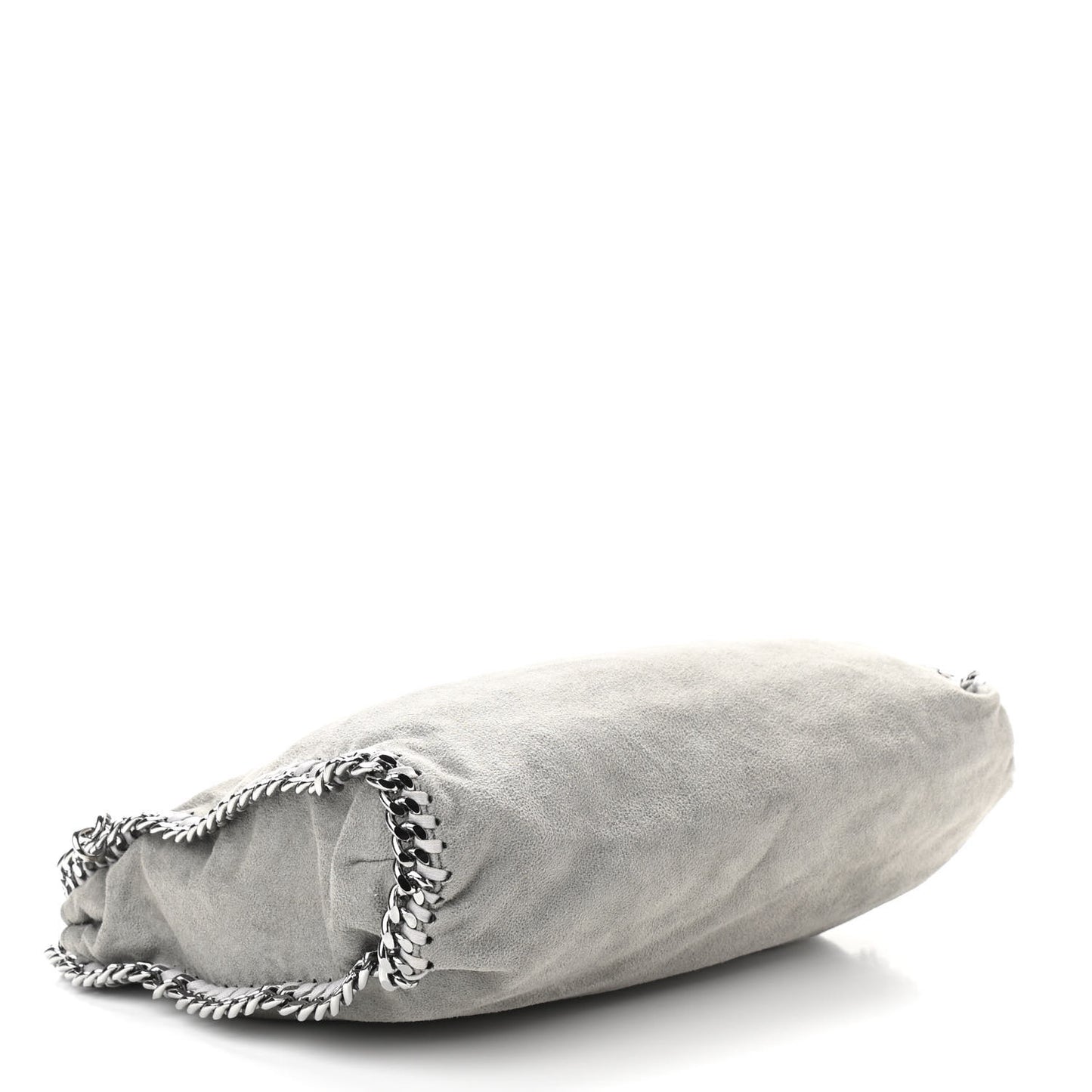 Shaggy Deer Small Falabella Tote Light Grey