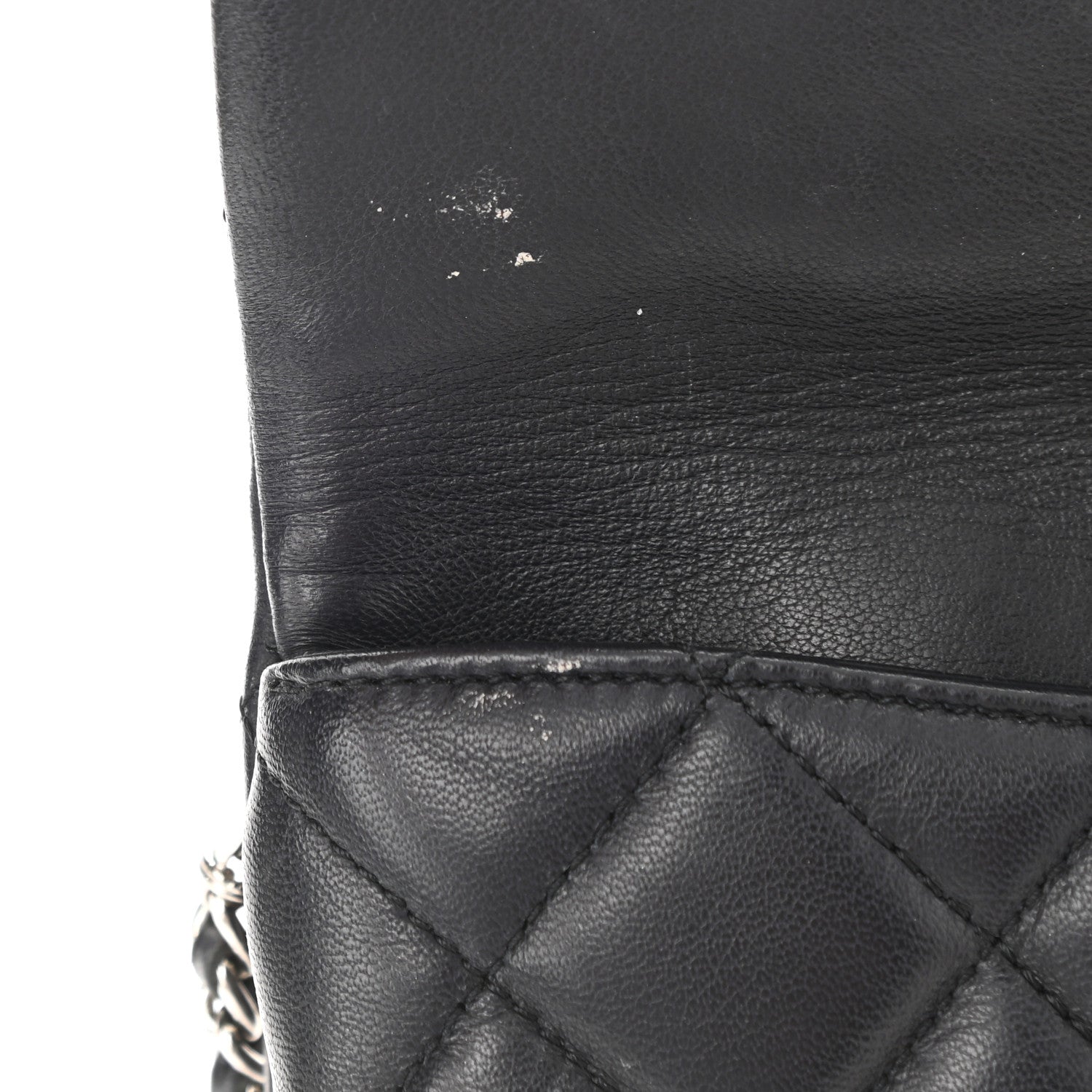 Chanel Lambskin Quilted Daily Zippy Crossbody Black 10 of 13