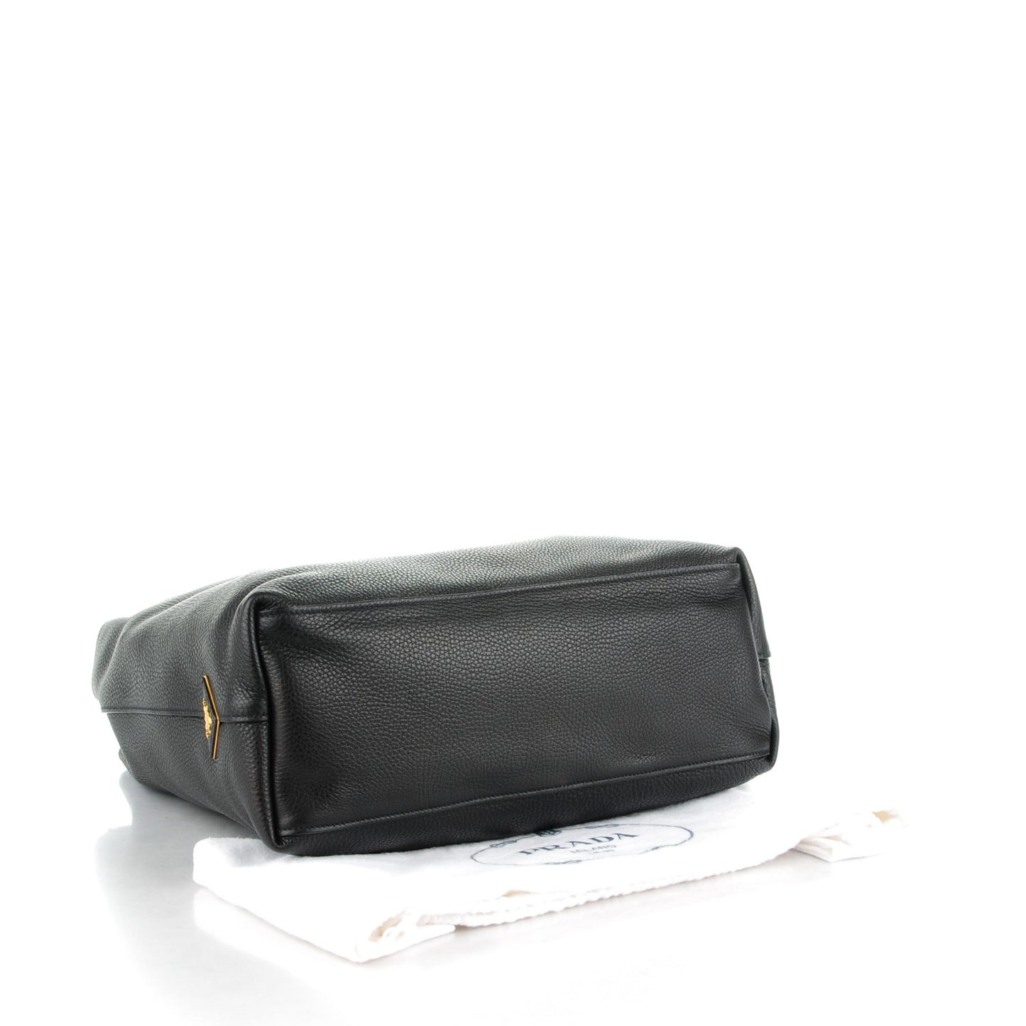 Vitello Daino Tote Nero Black
