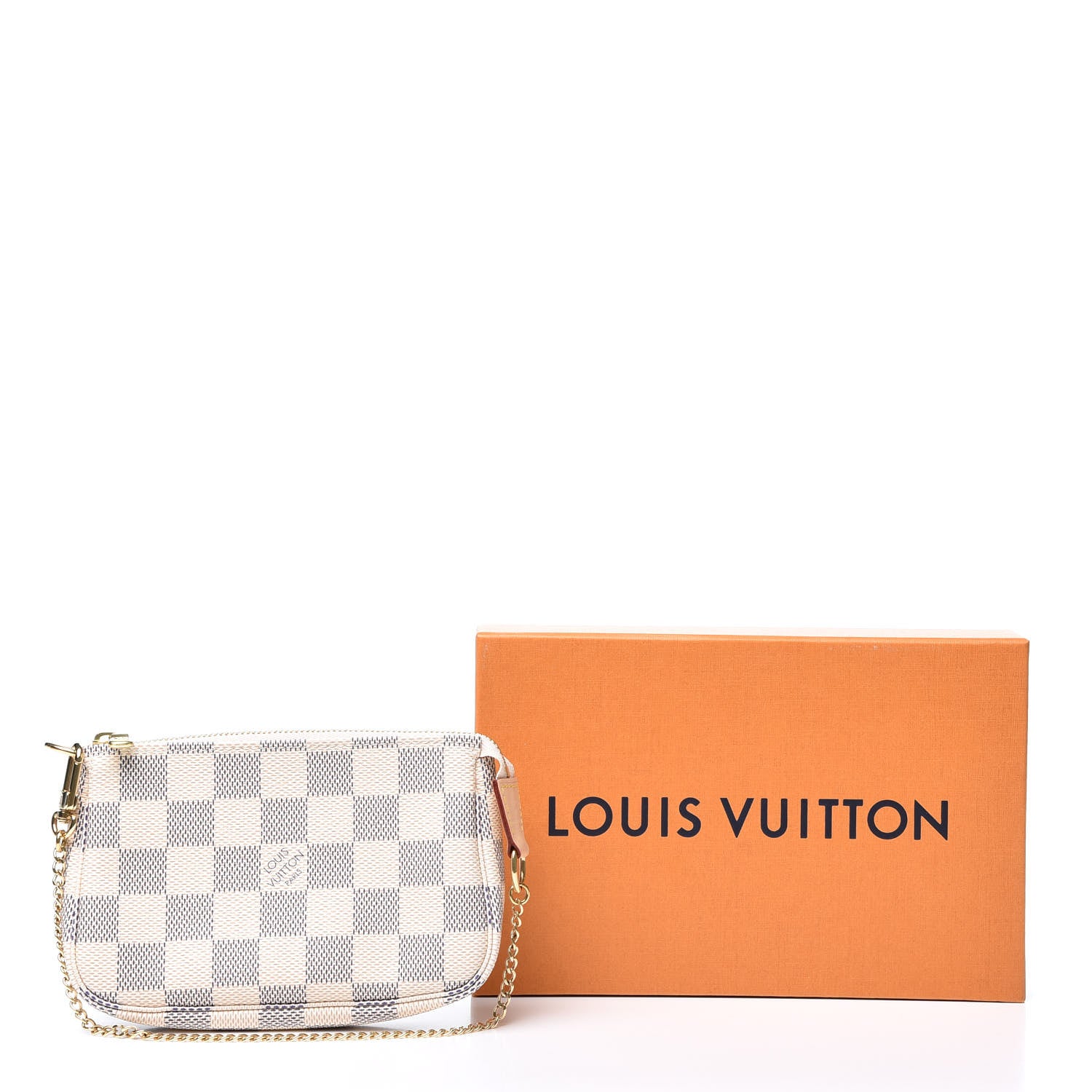 Louis Vuitton Damier Azur Mini Pochette Accessories 9 of 9