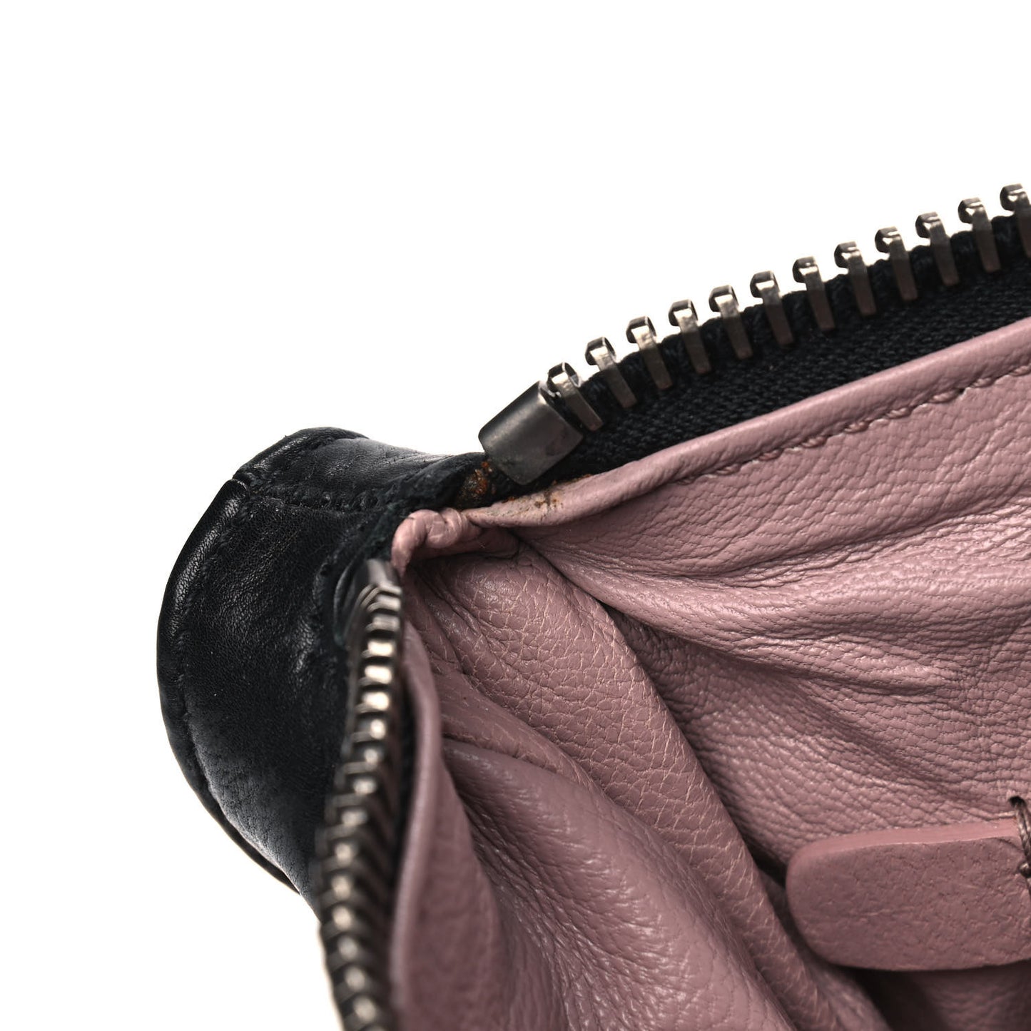 Calfskin Screw Chain Bag Black