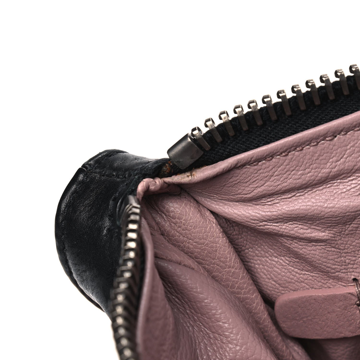 Prada Calfskin Screw Chain Bag Black 5 of 10