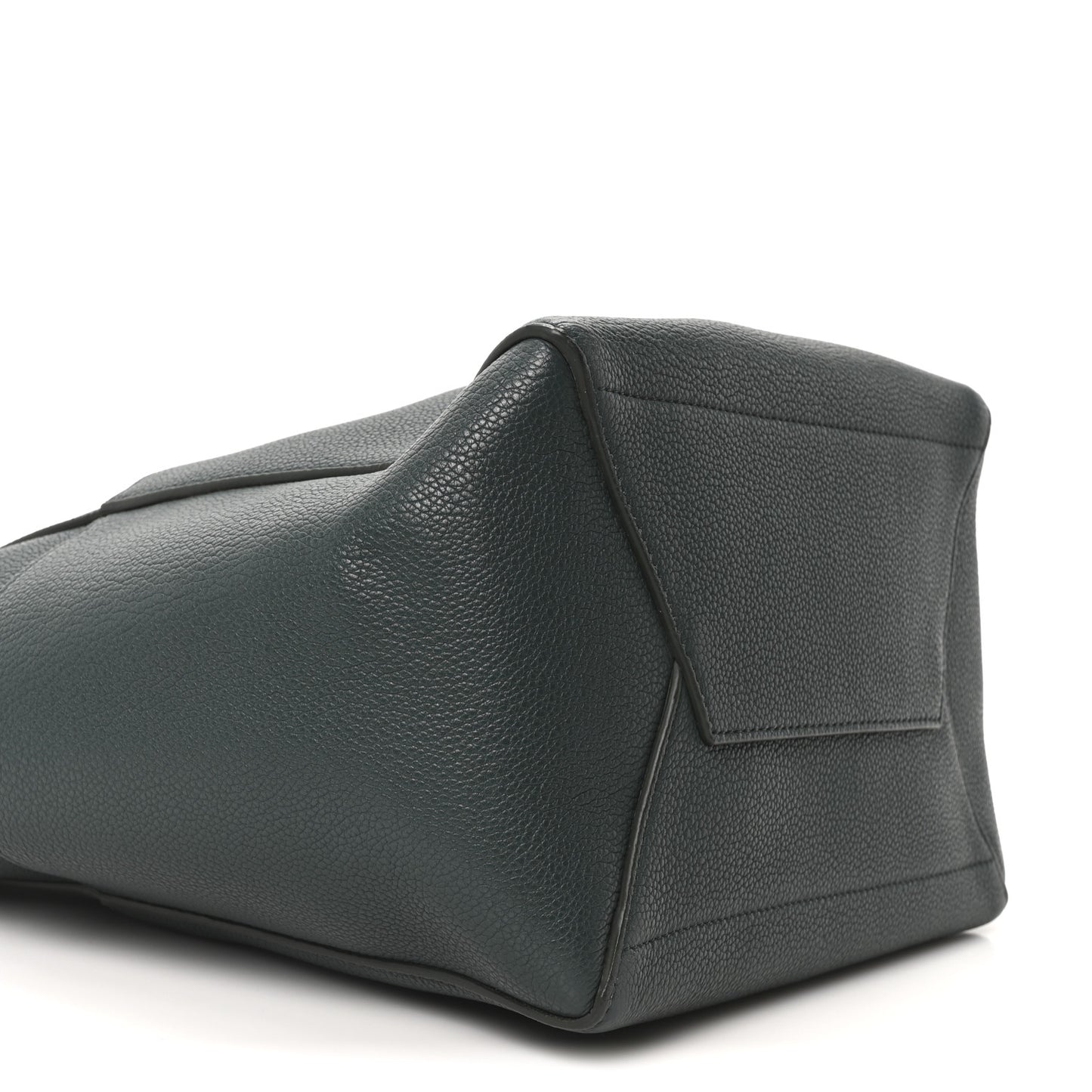 Soft Grained Calfskin Sangle Bucket Bag Amazone