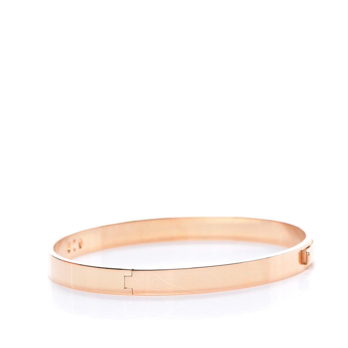 18K Rose Gold Diamond PM H D'Ancre Bracelet SH