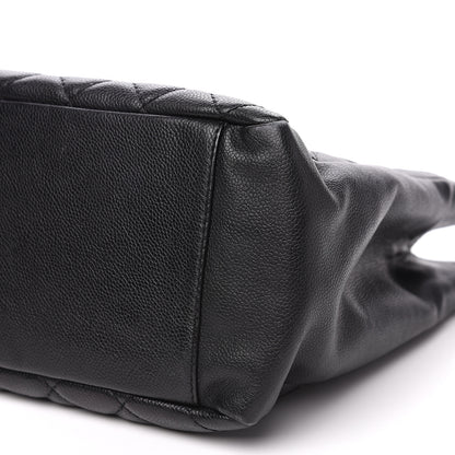 Chanel Caviar Quilted Grand Shopping Tote GST Black 10 of 15