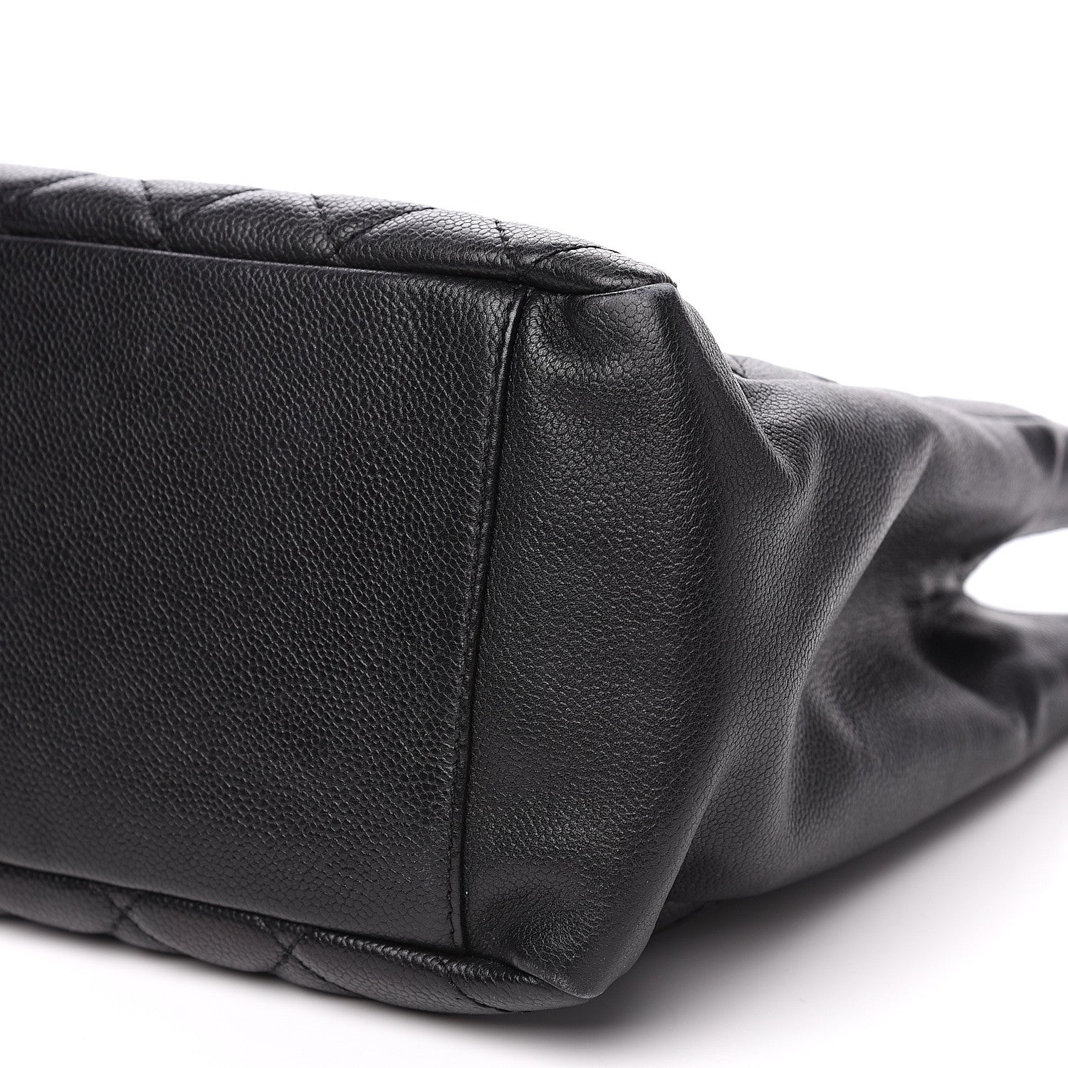 Chanel Caviar Quilted Grand Shopping Tote GST Black 10 of 18