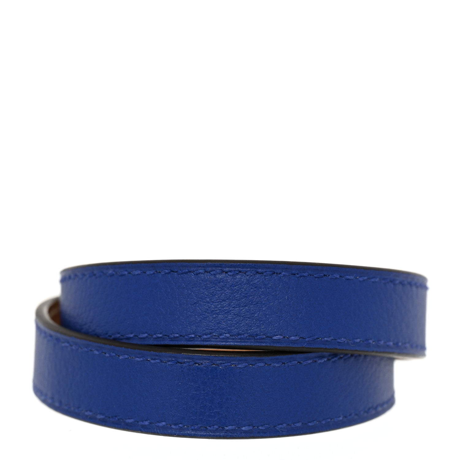 Hermes Swift Kelly Double Tour Bracelet M Bleu Electrique 3 of 7