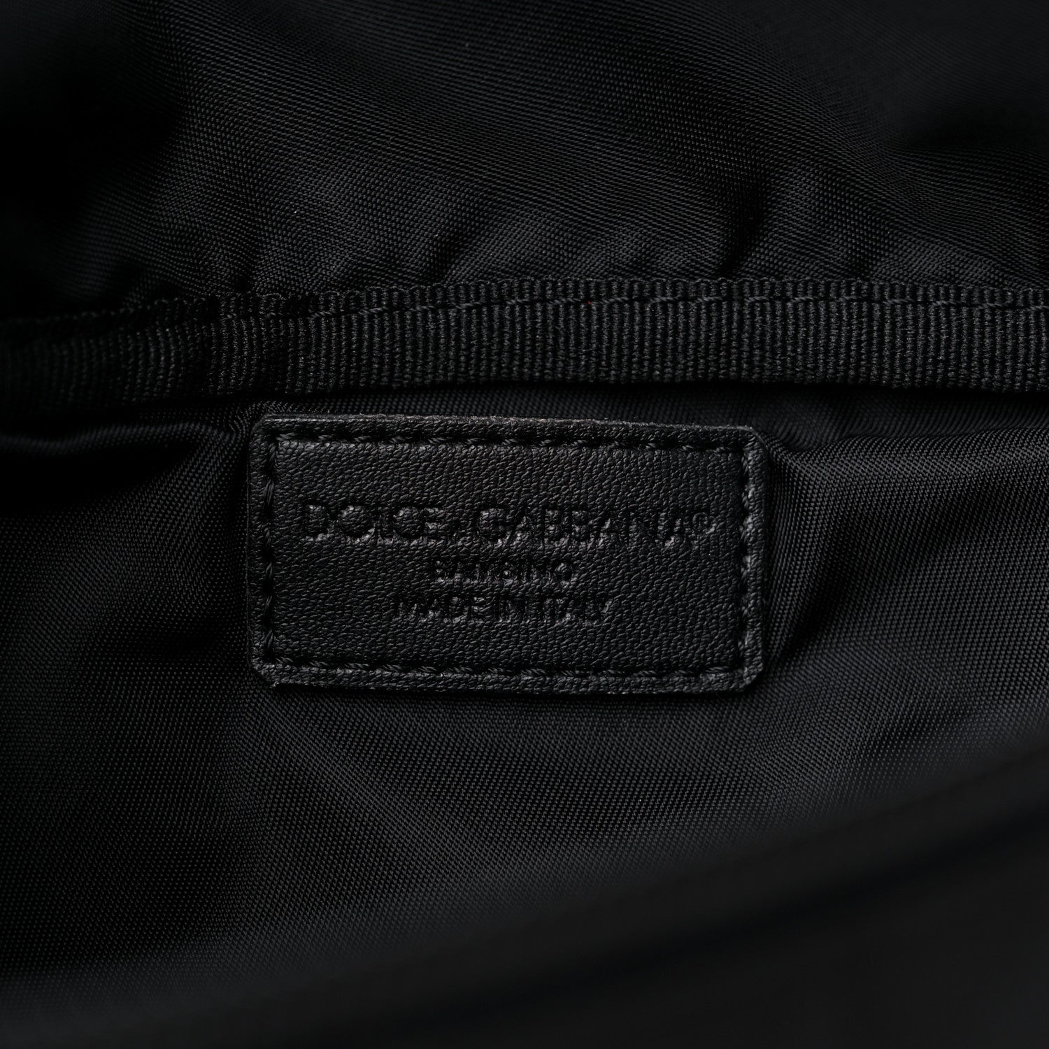 Dolce & Gabbana Nylon Logo Belt Bag Black 6 of 10