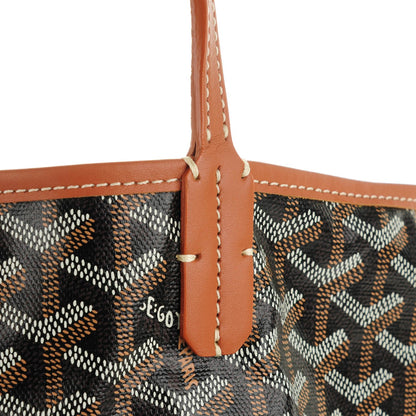 Goyard Goyardine Saint Louis GM Black Gold 9 of 10