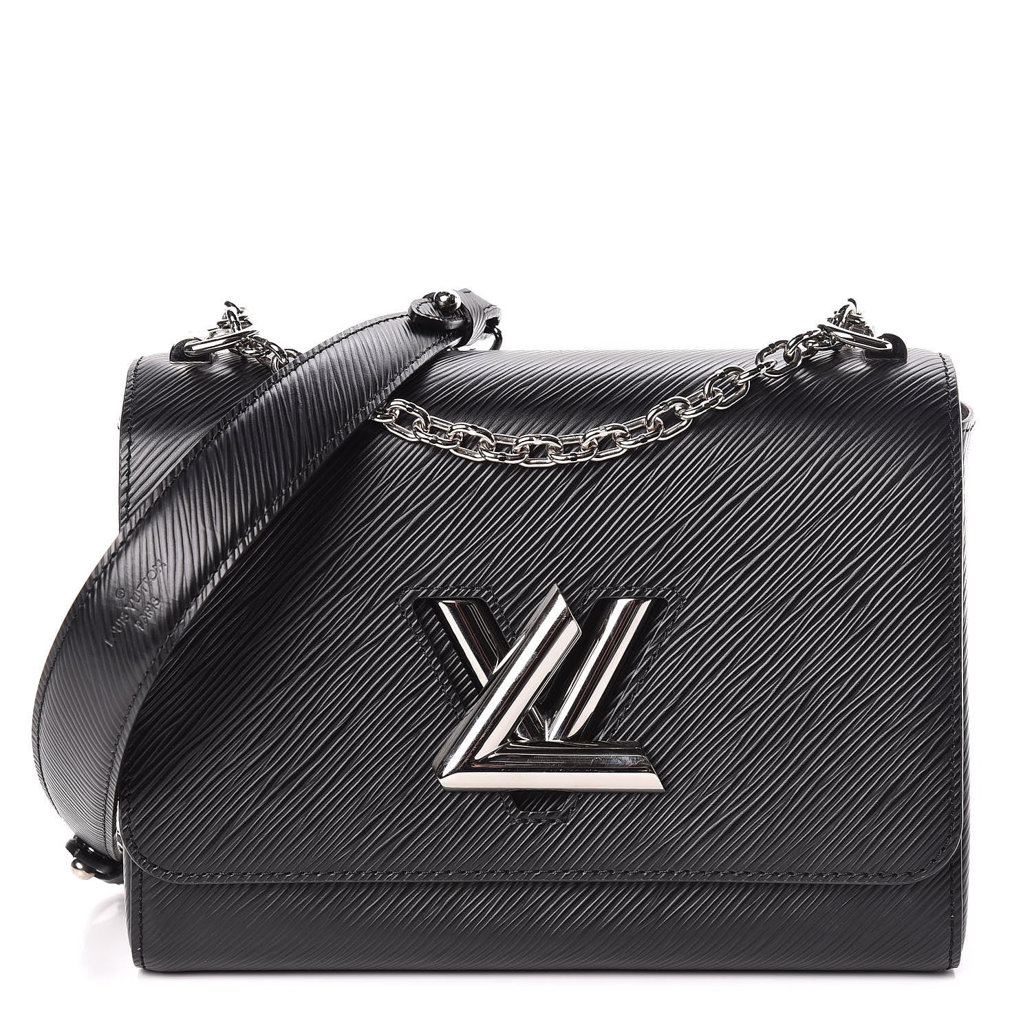 Louis Vuitton Epi Twist Shoulder Bag MM Black 1 of 11