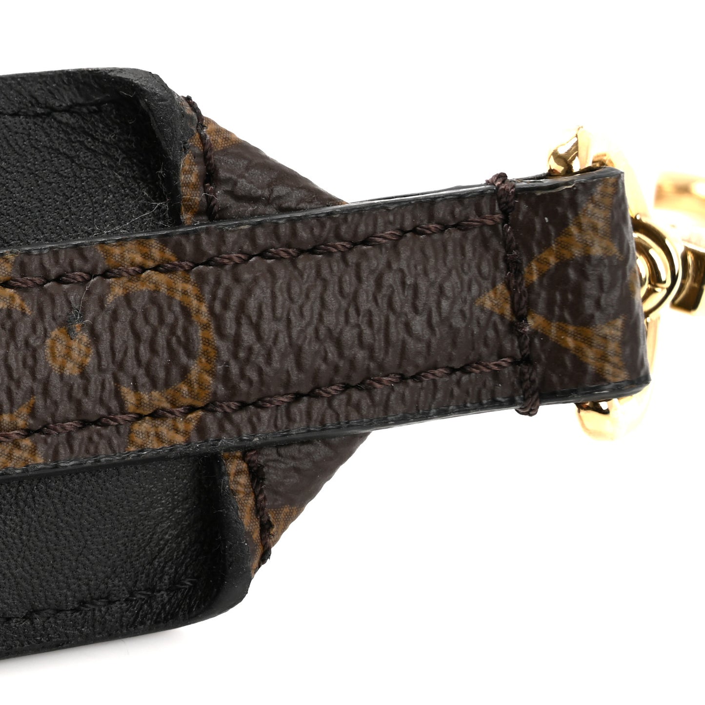 Monogram Bandouliere Shoulder Strap Black