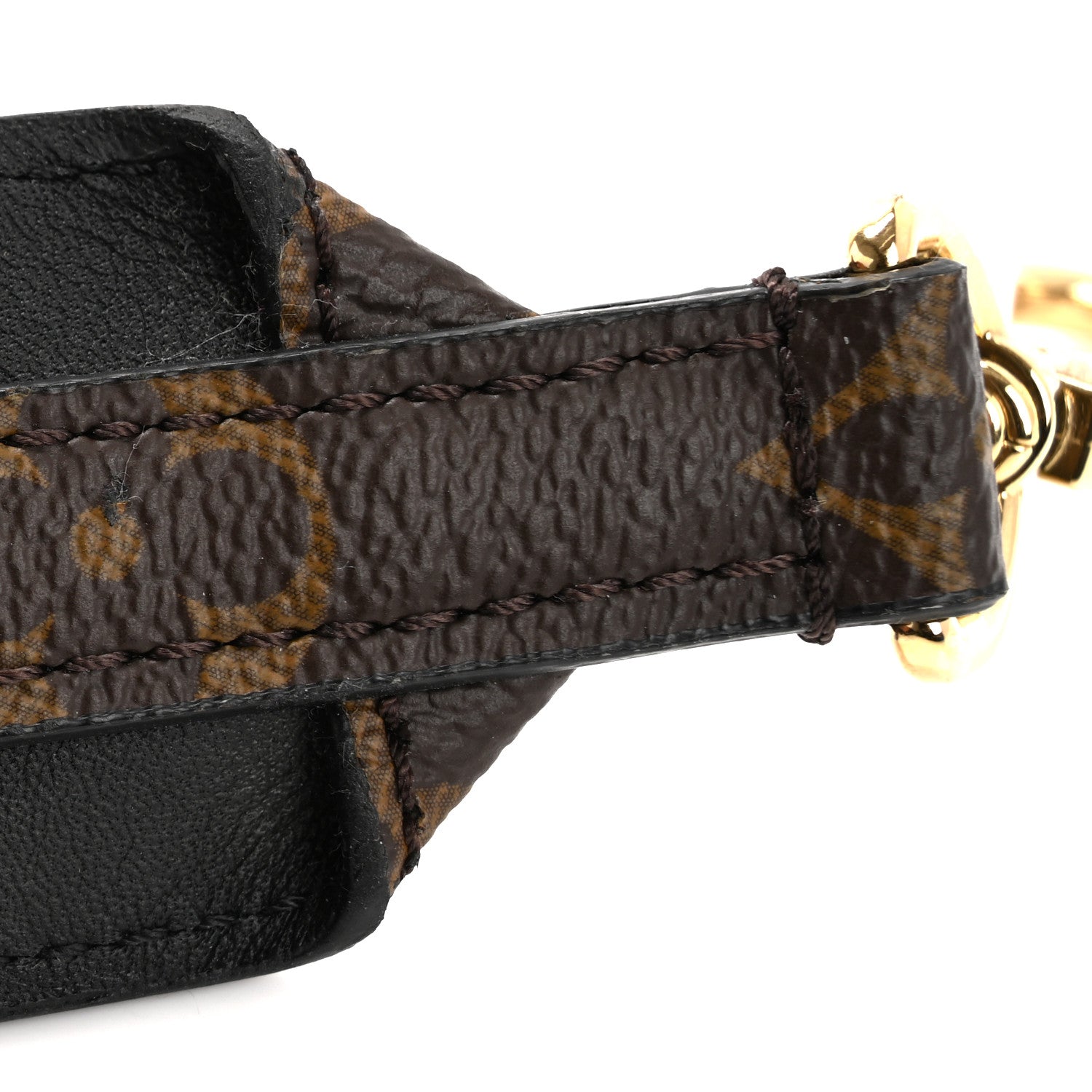 Louis Vuitton Monogram Bandouliere Shoulder Strap Black 5 of 6