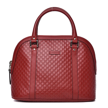 Gucci Microguccissima Medium Dome Bag Red 1 of 11