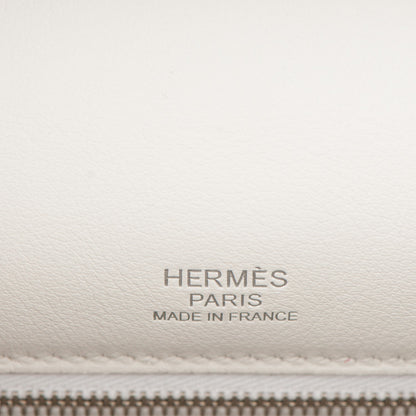 Hermes Togo Swift Ghillies Kelly 32 White Gris Perle 19 of 26