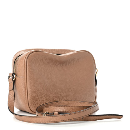 Gucci Pebbled Calfskin Small Soho Disco Bag Rose Beige 2 of 5