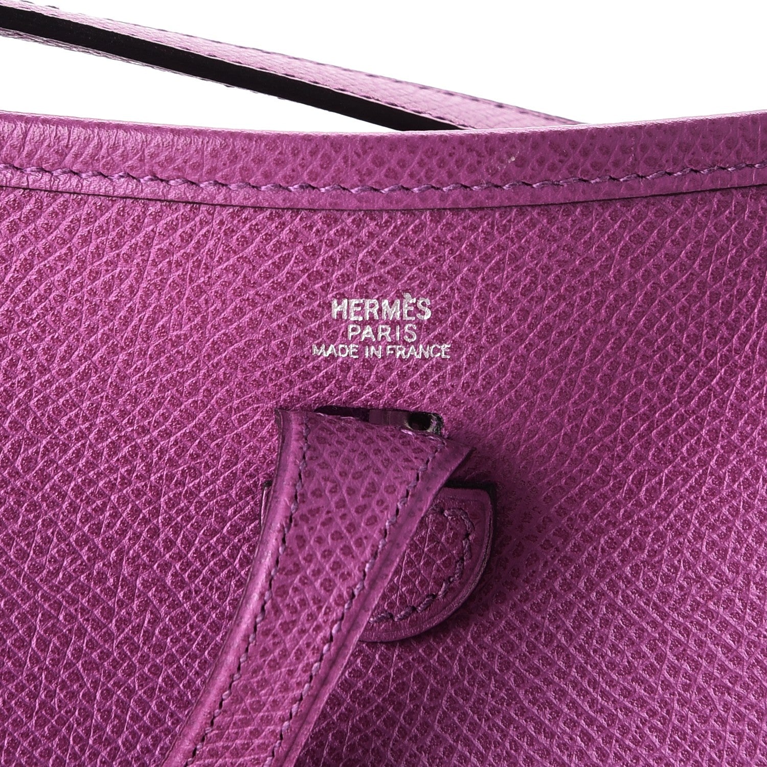 Hermes Epsom Evelyne TPM Cyclamen 6 of 8