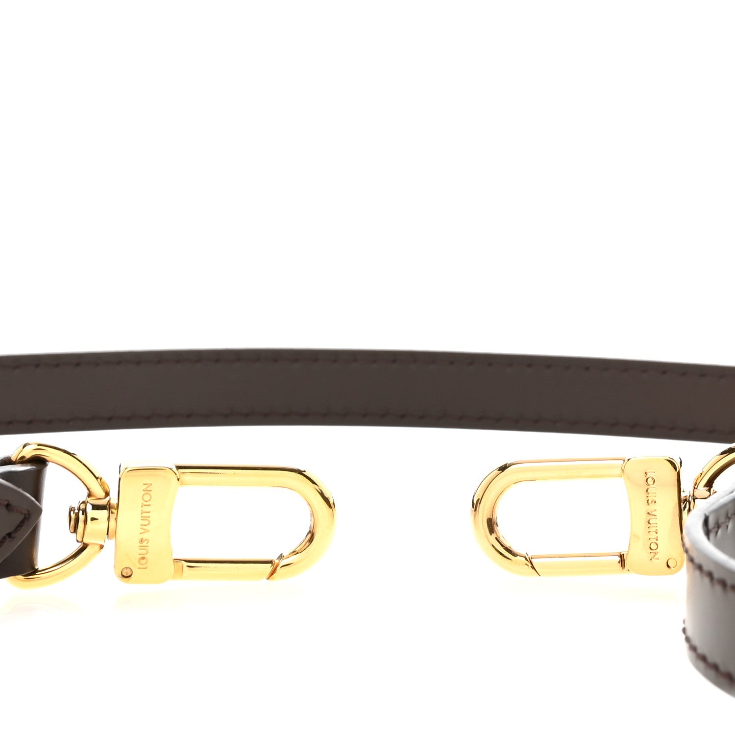 Louis Vuitton Calfskin 16mm Adjustable Shoulder Strap Ebene 3 of 5