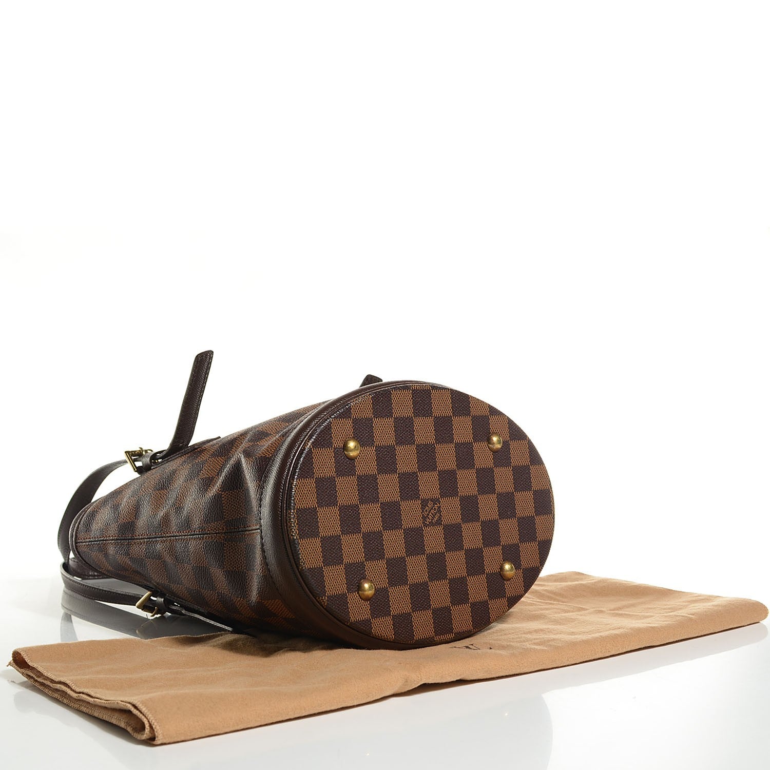 Louis Vuitton Damier Ebene Marais Bucket 23 4 of 6