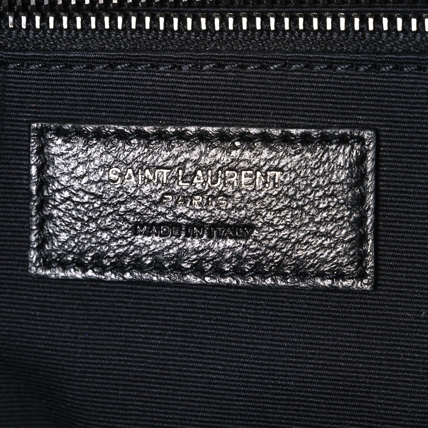 Saint Laurent Crinkled Calfskin Matelasse Monogram Large Niki Chain Satchel Fog 6 of 10
