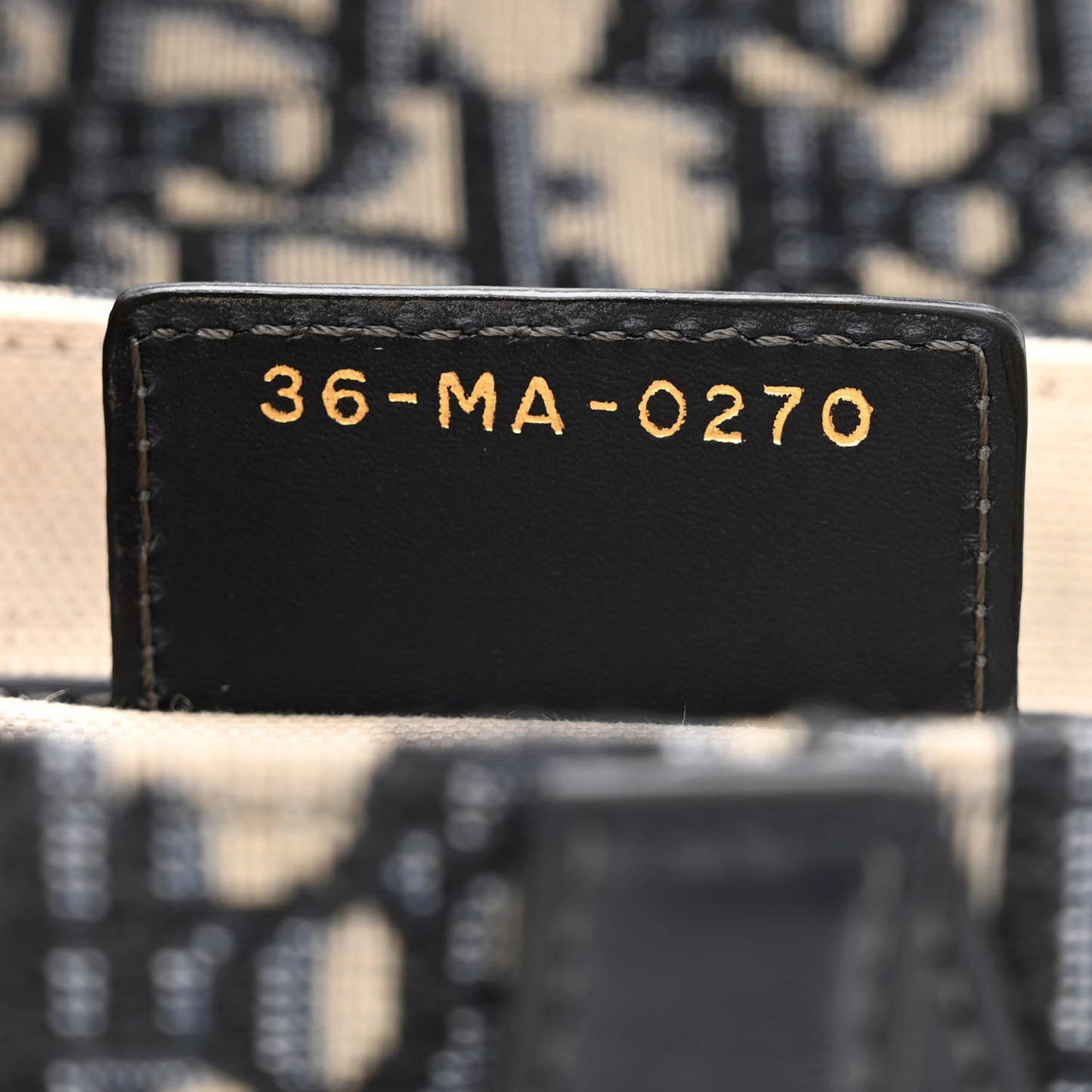 Oblique Saddle Bag Blue
