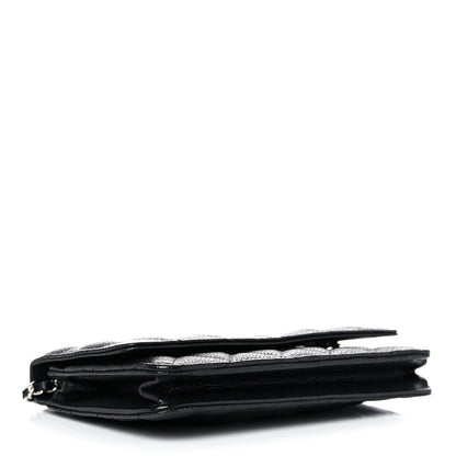 Chanel Caviar Quilted Wallet On Chain WOC Black 4 of 11