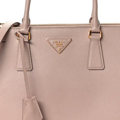Prada Saffiano Medium Galleria Double Zip Tote Cammeo 9 of 11